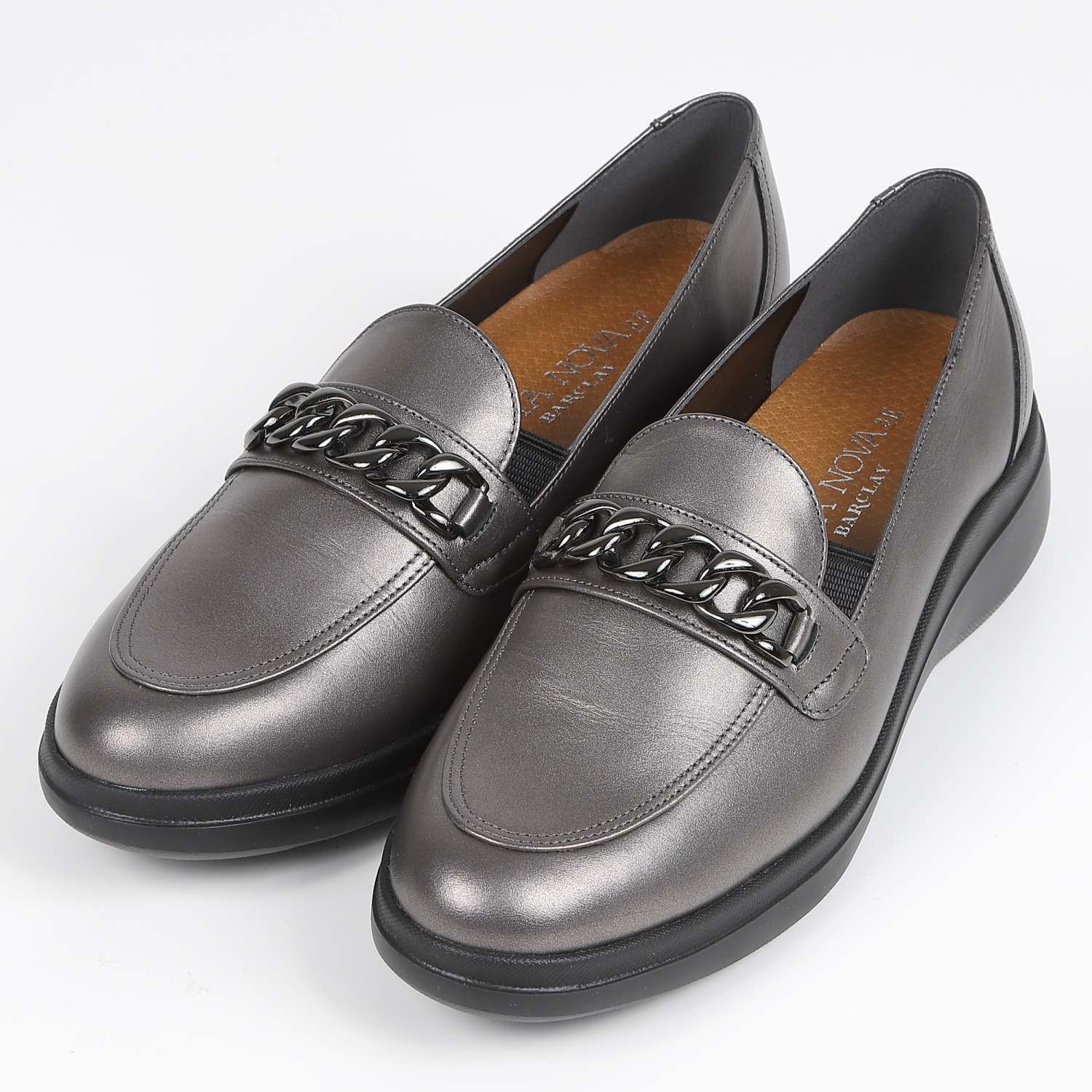 VITA NOVA（ヴィタノヴァ）チェーンデザインローファー　エタン