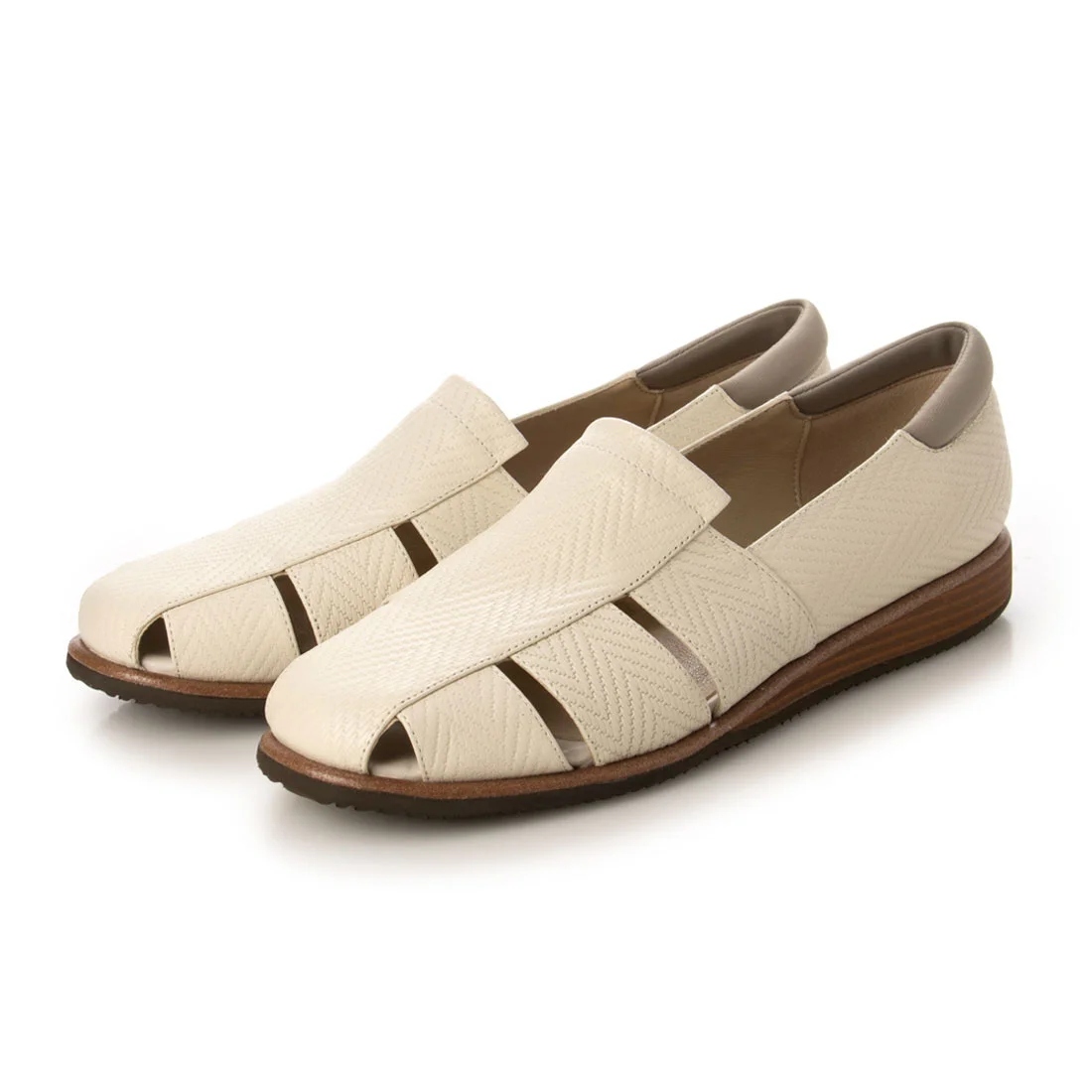 KISCO アイボリー コンフォートサンダル キスコ KISCO （アイボリー） -ファッション通販 FASHION WALKER