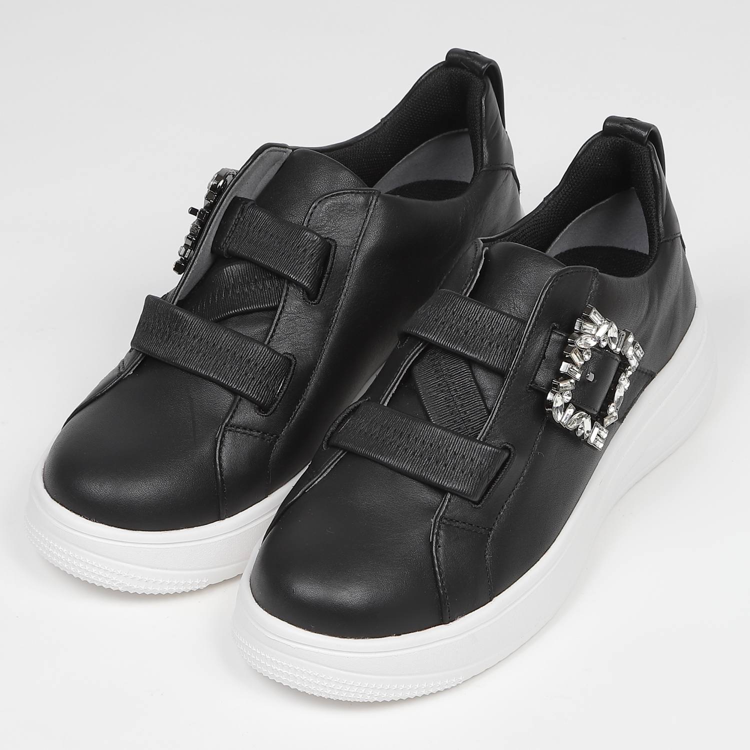 PARABOLOÏDE× NKNIT プラットフォームシューズ ブラック PARABOLOÏDE× NKNIT プラットフォームシューズ ブラック