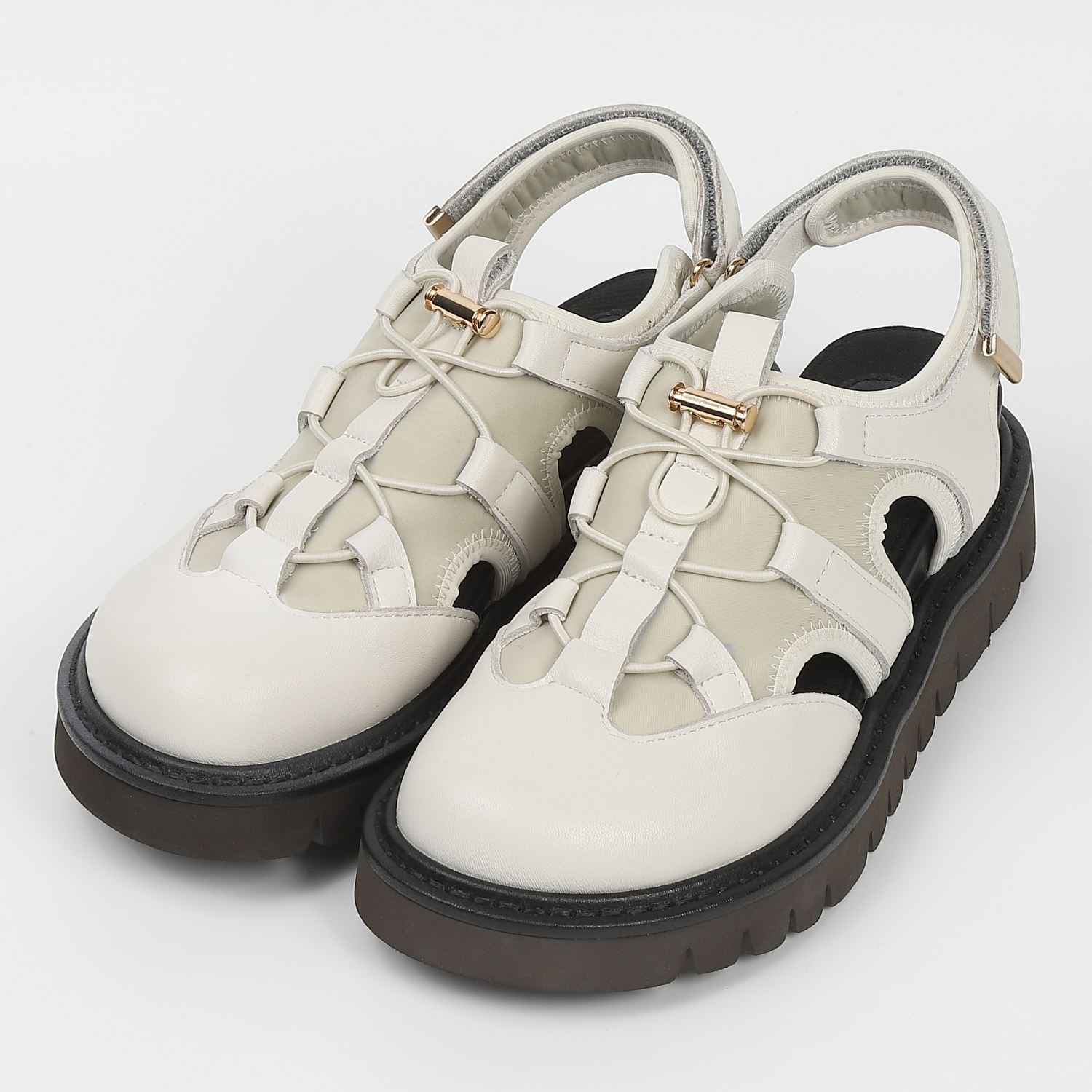 KISCO（キスコ）クロッグトシューズ　アイボリー