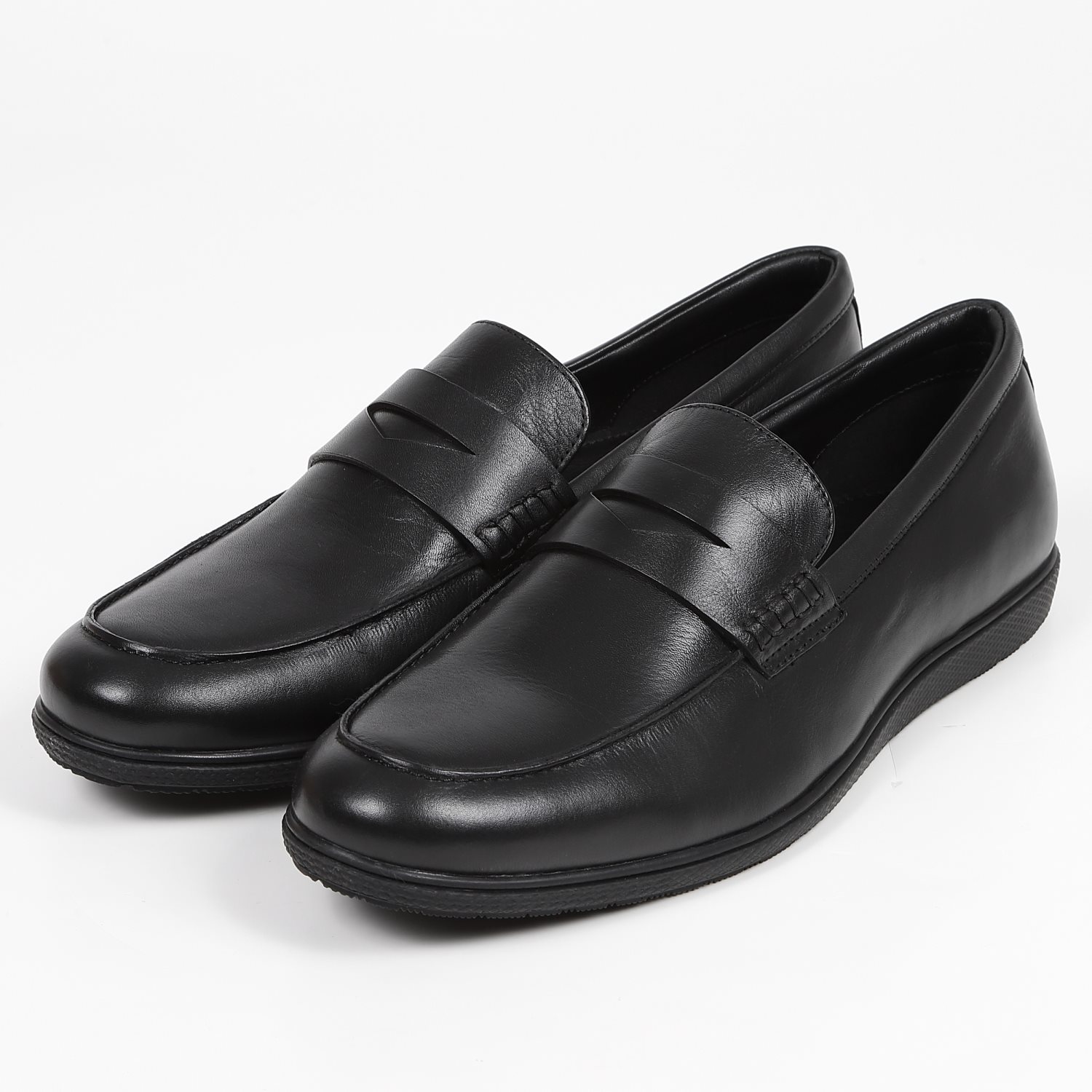 Brecos メンズシューズ KISCO MEN'S（キスコ メンズ）スリッポンシューズ ブラック