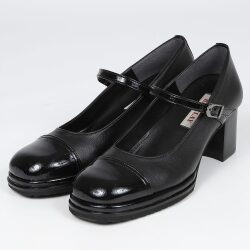 バークレー　パンプス　新品　24.5 BARCLAY（バークレー）3.5cmヒールローファー ダークオーク
