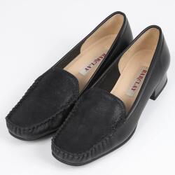 バークレー　パンプス　新品　24.5 BARCLAY（バークレー）アウトステッチVカットシューズ シルバー2