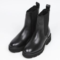 KISCO（キスコ）ウィングチップサイドゴアブーツ ブラック｜BARCLAY