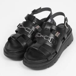 BARCLAY バークレー グルカサンダル 厚底 黒 BARCLAY/バークレー 厚底 グルカサンダル（日本製） 通販 - ディノス