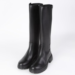 OUTLET】BARCLAY（バークレー）ロングブーツ ブラックコンビ｜BARCLAY