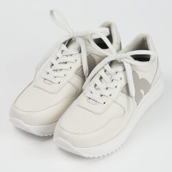 OUTLET】BARCLAY（バークレー）Vカットスクエアトゥパンプス グレー