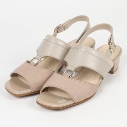 With Width（ウィズウィズ）カラーコンビサンダル オレンジ