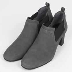 ブラックショートブーツ With Widthミドル丈ショートブーツ ブラック｜BARCLAY（バークレー