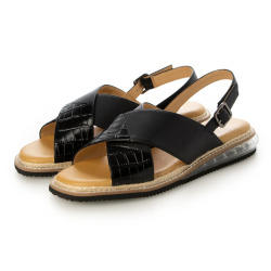 キスコ KISCO 【牛革】バックストラップパンチングジュート巻