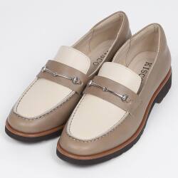 KISCO（キスコ）チェーンデザインローファー ブラック｜BARCLAY