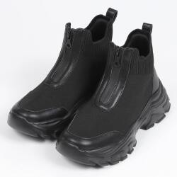 その他 kiki KISCO（キスコ）ニットファスナーショートブーツ ゼブラ｜BARCLAY