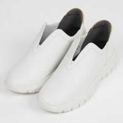 値下げＫＩＳＣＯキスコのローファー新品 アイボリーホワイト 1133本革製 KISCO（キスコ）ローファースニーカー ホワイト｜BARCLAY
