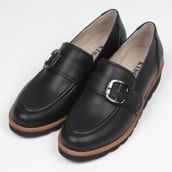 にこ KISCO（キスコ）ステッチローファー ブラック｜BARCLAY（バークレー