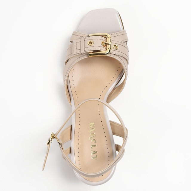 BARCLAY（バークレー）カジュアルサンダル ライトベージュ2｜BARCLAY