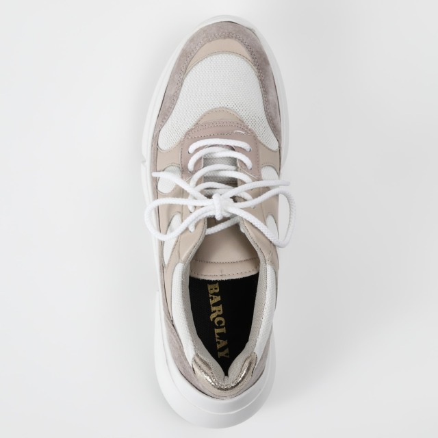 OUTLET】BARCLAY（バークレー） メッシュスニーカー ピンク