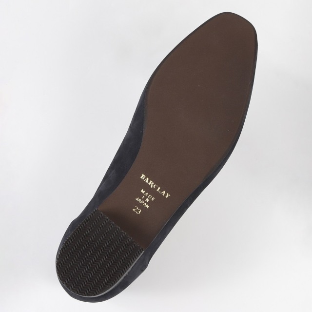 BARCLAY（バークレー）細ビットローファー ネイビーヌバック｜BARCLAY