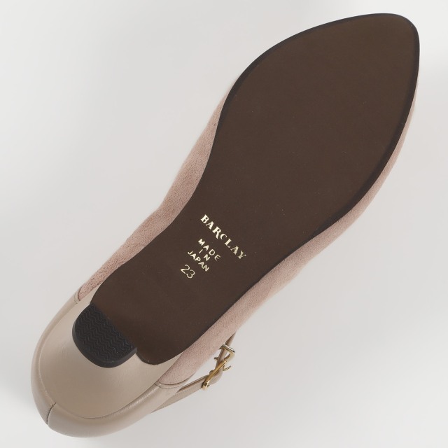 OUTLET】BARCLAY（バークレー）異素材コンビパンプス ダーク