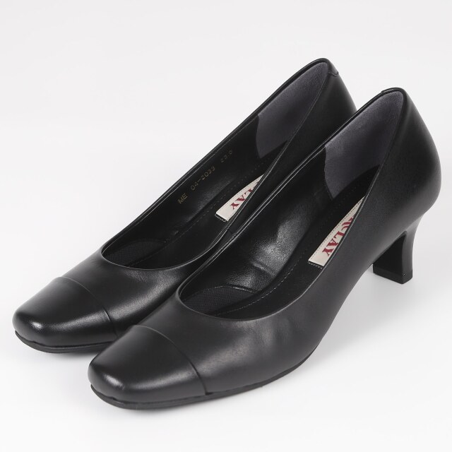 OUTLET】BARCLAY（バークレー）つま先切り替えプレーンパンプス 