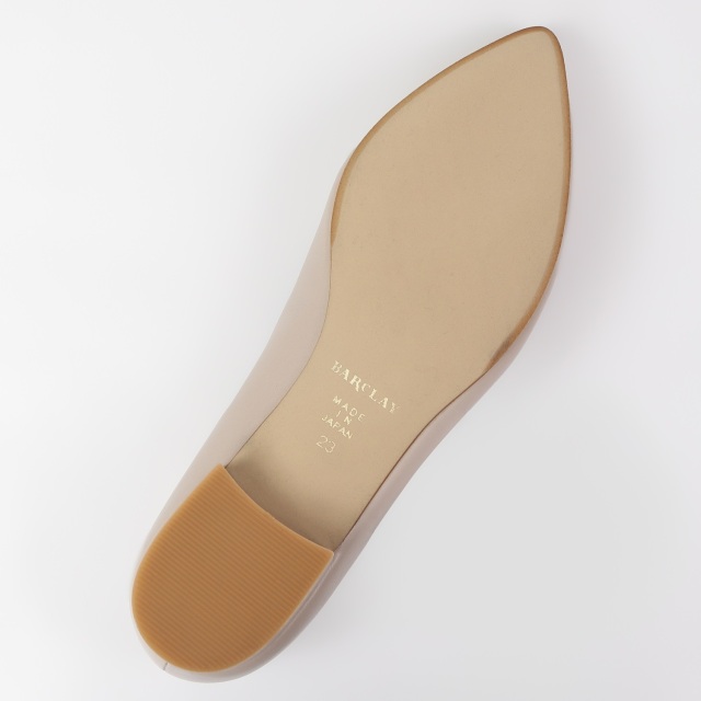 OUTLET】BARCLAY（バークレー）台形バックルローヒールパンプス