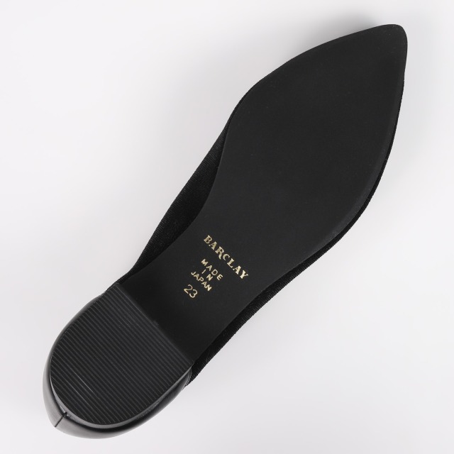 BARCLAY（バークレー）ポインテッドトゥメッシュバレエシューズ