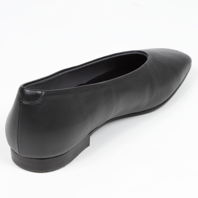 BARCLAY（バークレー）ソフトフラットシューズ ブラック｜BARCLAY