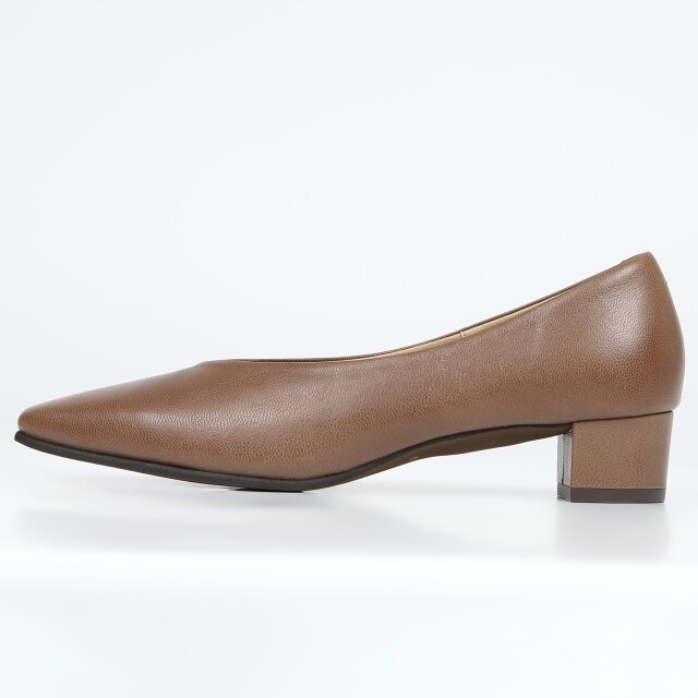 BARCLAY（バークレー）3.5cmヒールパンプス ダークオーク｜BARCLAY