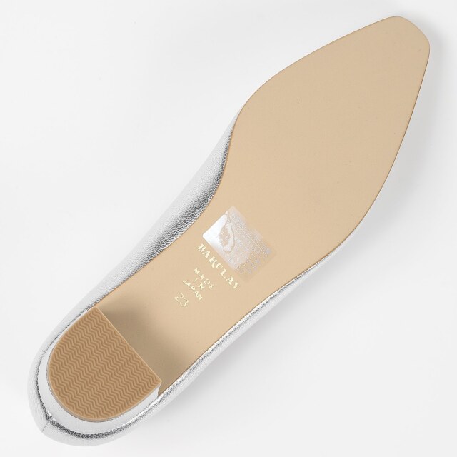 BARCLAY（バークレー）3.5cmヒールパンプス シルバー｜BARCLAY