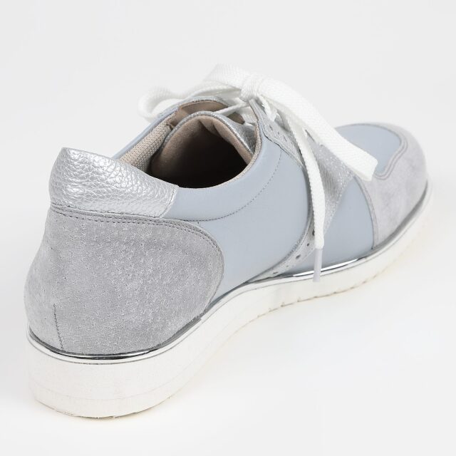 BARCLAY（バークレー）シルバーピーススニーカー ブルーグレー