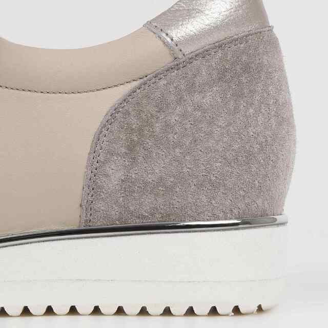 MAISON SPECIALシースルーバレーシューズベージュ美品37 セール】シューレース付き メッシュ ドッキング 厚底 スニーカー