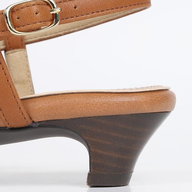 BARCLAY（バークレー）モカシンバックバンドシューズ キャメル