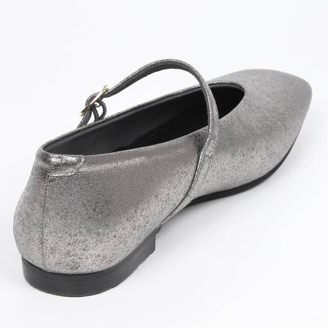 BARCLAY（バークレー）メリージェーンパンプス ダークシルバー