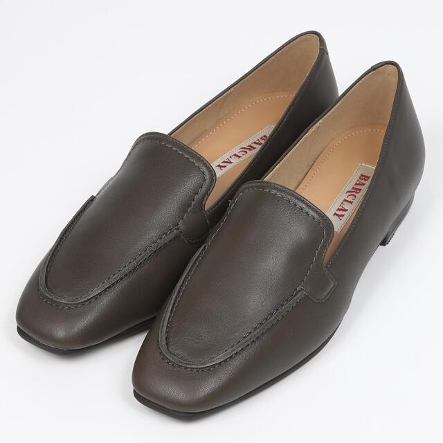 BARCLAY（バークレー）シンプルオペラシューズ　オリーブ