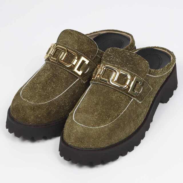 【OUTLET】BARCLAY（バークレー）サボローファー　カーキベロア