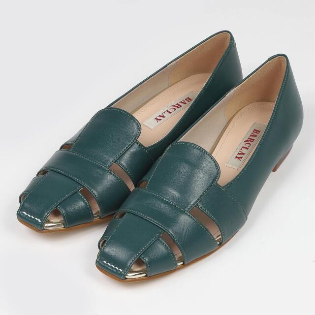 BARCLAY（バークレー）グルカカッターシューズ　ブルーグリーン