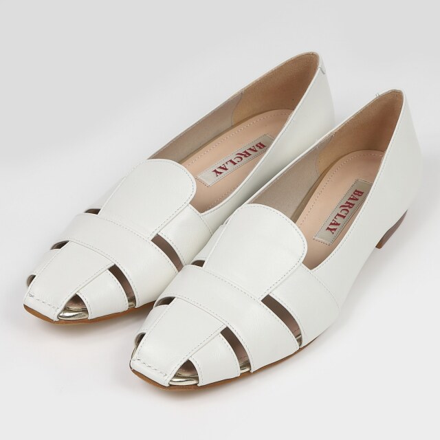 BARCLAY（バークレー）グルカカッターシューズ　アイボリー