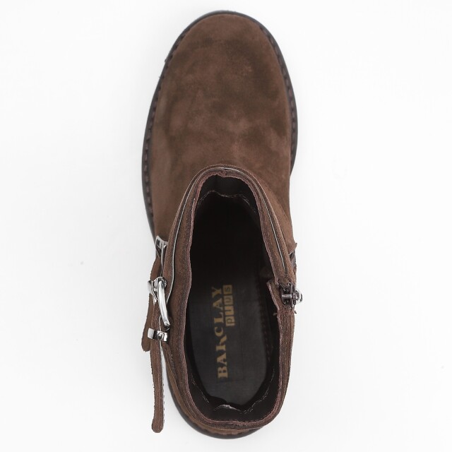 BARCLAY（バークレー）エンジニアブーツ ブラウンスエード｜BARCLAY