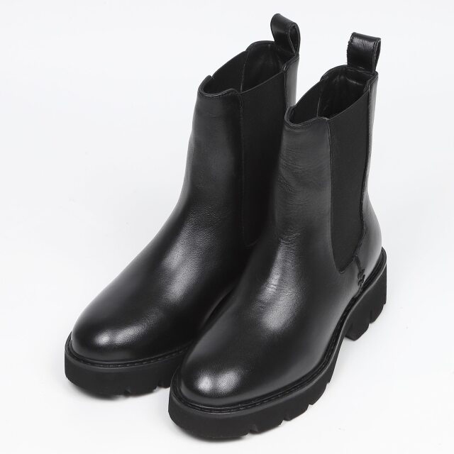 【SALE】BARCLAY（バークレー）厚底サイドゴアブーツ　ブラック