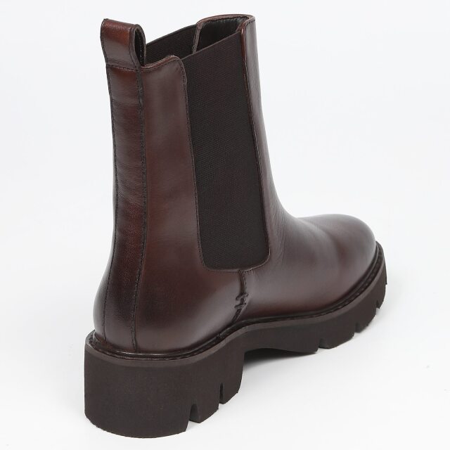 BARCLAY（バークレー）厚底サイドゴアブーツ ダークブラウン｜BARCLAY