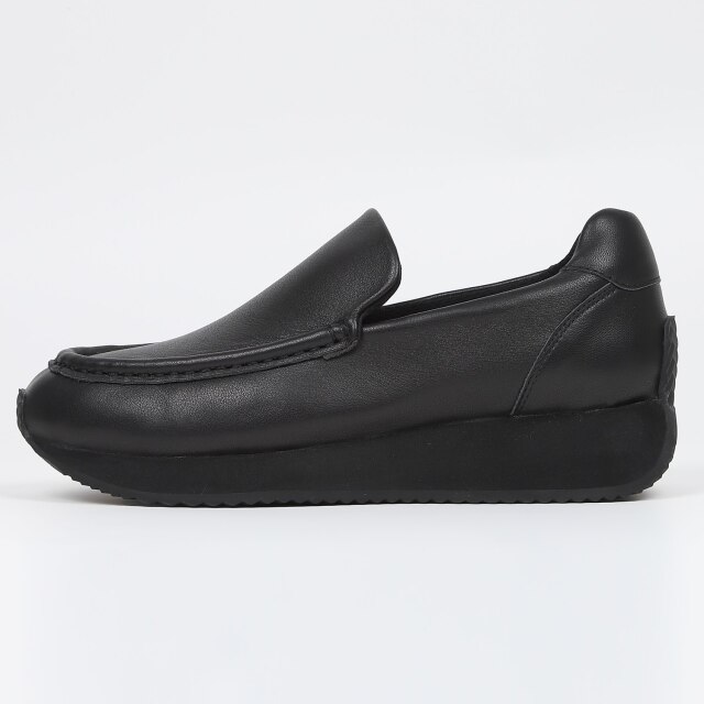 BARCLAY（バークレー）ボリュームスリッポンスニーカー ブラック