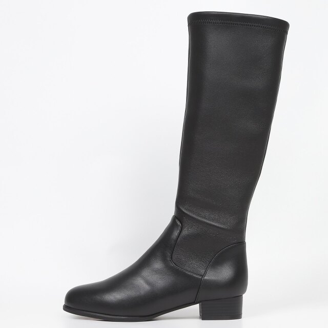 BARCLAY（バークレー）ストレッチロングブーツ ブラック｜BARCLAY