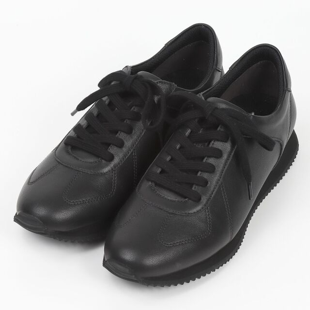 BARCLAY（バークレー）　ボロネーゼ製法レースアップスニーカー　ブラック