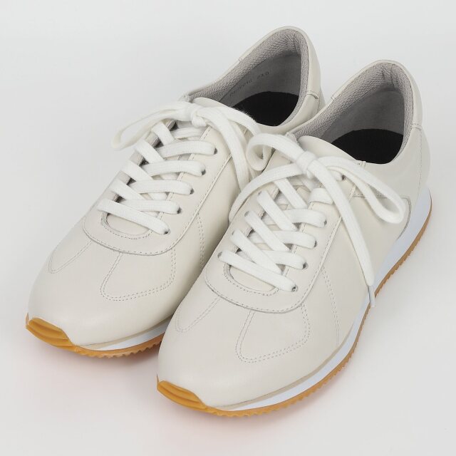 BARCLAY（バークレー）　ボロネーゼ製法レースアップスニーカー　ホワイト