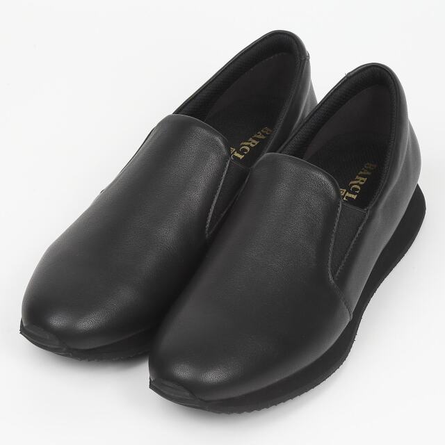 BARCLAY（バークレー）　ボロネーゼ製法スリッポンスニーカー　ブラック