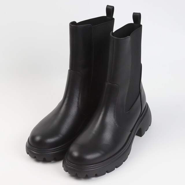 BARCLAY（バークレー）軽量サイドゴアブーツ　ブラック