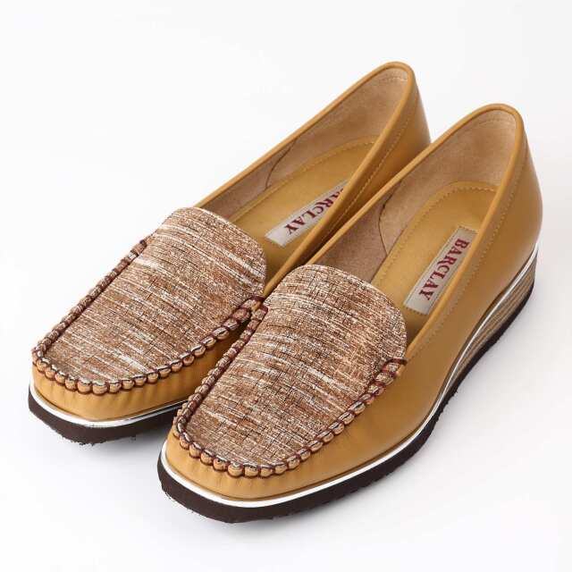 【OUTLET】BARCLAY（バークレー）モカスリッポン マスタード