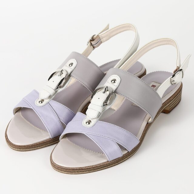 【OUTLET】BARCLAY（バークレー）カジュアルサンダル　ラベンダー