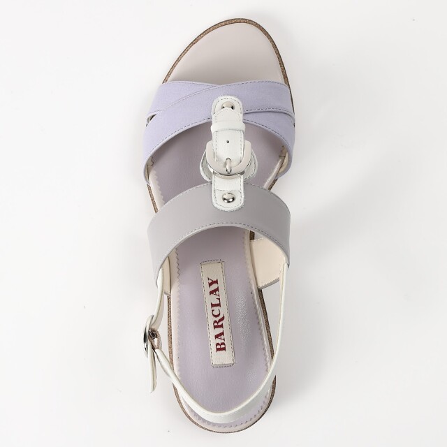 OUTLET】BARCLAY（バークレー）カジュアルサンダル ラベンダー