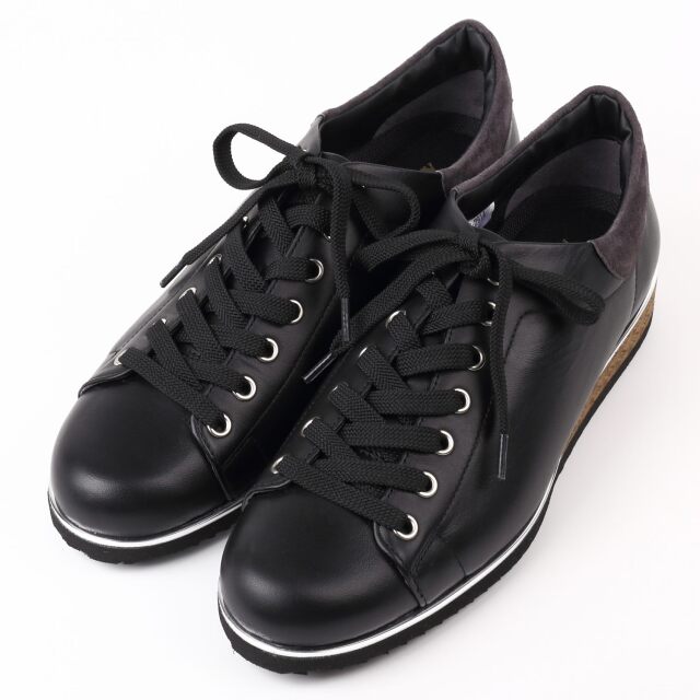 【OUTLET】BARCLAY（バークレー）NEW軽量スニーカー　ブラック
