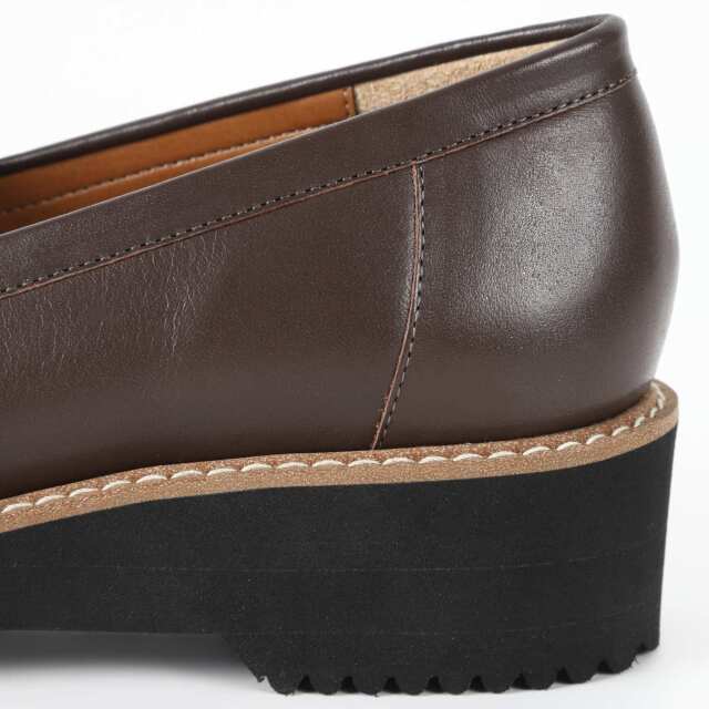 arCONOMiローファー　ダークブラウン　25㎝ OUTLET】BARCLAY（バークレー）カジュアルコインローファー